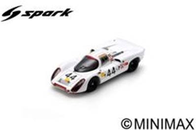 PORSCHE 907 N°44 4ème 12H Sebring 1969 A. Soler-Roig - R. Lins (300ex.)