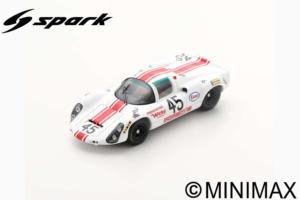 PORSCHE 910 N°45 24H Le Mans 1968 J-P. Hanrioud - A. Wicky