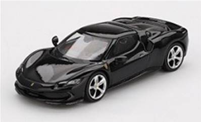 FERRARI 296 GTB Nero Daytona 2024 1/64