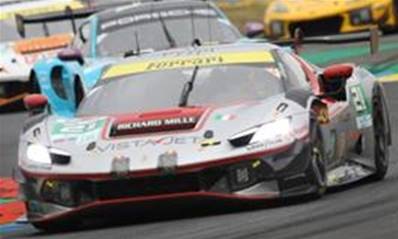 FERRARI 296 LMGT3 N°21 VISTA AF CORSE 2ème LMGT3 class 24H Le Mans 2025 F. Heriau - S. Mann - A. Rovera