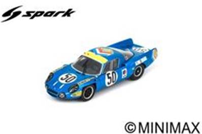 ALPINE A210 N°50 12ème 24H Le Mans 1969 A. Serpaggi - C. Ethuin