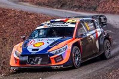 HYUNDAI i20N Rally1 N°16 3ème Rallye Monte Carlo 2025 A. Fourmaux - A. Coria