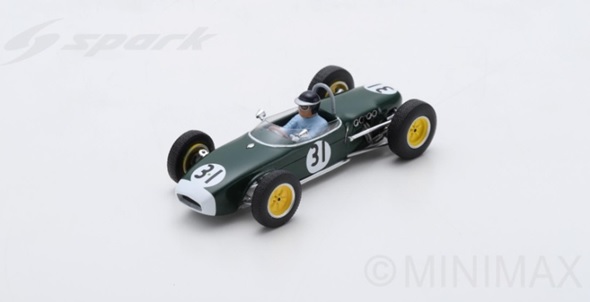 LOTUS 18 Formula Junior N°31 Vainqueur Oulton Park 1960 Jim Clark