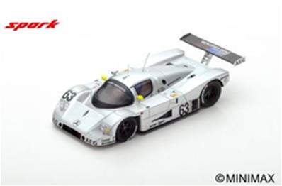 SAUBER C9 N°63 Vainqueur 24H Le Mans 1989 J. Mass - S. Dickens - M. Reuter