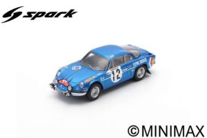 ALPINE A110 N°12 Rallye Monte Carlo 1971  B. Darniche - C. Robertet