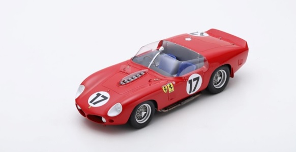 FERRARI 250 TRI/61 N°17 24H Le Mans 1961  P. Rodríguez - R. Rodríguez 1/18