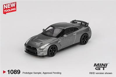 NISSAN GTR (R35) CRS Version Dark Metal Gray 2013 1/64