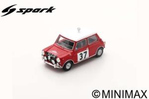 MORRIS COOPER S N°37 Vainqueur Rallye Monte Carlo 1964  Paddy Hopkirk - Henry Liddon
