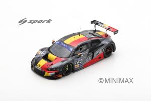 AUDI R8 LMS GT3 N°88 FIA Motorsport Games GT Cup  Vallelunga 2019 Team Belgique - L. Machiels - N. Verdonck