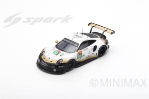 PORSCHE 911 RSR N°91 2ème LMGTE Pro class 24H Le Mans 2019 Lietz - Bruni - Makowiecki