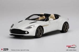 ASTON MARTIN Vanquish Zagato Speedster  Escaping White 1/18