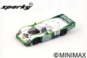 PORSCHE 956 N°33 3ème 24H Le Mans 1984  D. Hobbs - P. Streiff - S. van der Merwe 1/64