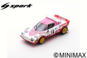 LANCIA Stratos HF N°14 Vainqueur Coupes des Dames Monte Carlo 1977 C. Dacremont - C. Galli