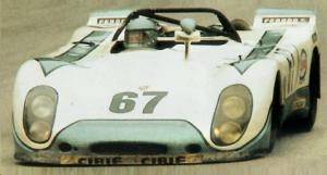 PORSCHE 908/02 N°67 24H Le Mans 1972 - C. Poirot - P. Farjon