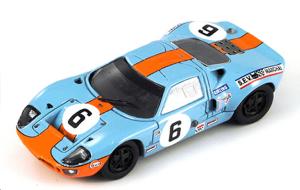 FORD GT40 n°6 Vainqueur 24H Le Mans 1969 J.Ickx – J. Oliver