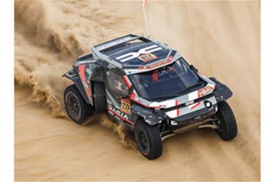 DACIA Sandrider N°219 4ème Rallye Dakar 2026 S. Loeb - E. Boulanger