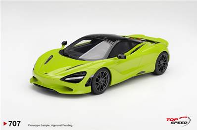 MCLAREN 750S Lime Green 2025 1/18