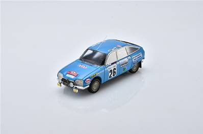 CITROËN GS N°26 13ème Rallye Monte Carlo 1975 C. Laurent - J. Marche