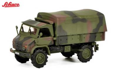 UNIMOG S404 Pickup, German Army Camouflage