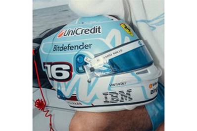 CASQUE Charles Leclerc - Scuderia Ferrari HP - GP Miami 2026 1/5
