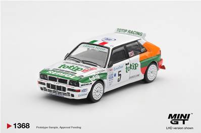 LANCIA Delta HF Intergrale EVO N°5 Rallye Monte Carlo 1993 Andrea Aghini - Sauro Farnocchia 1/64