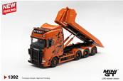 SCANIA 770S B8X4NA plateau à bras Orange 2025