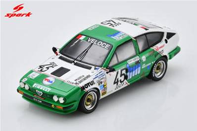 ALFA ROMEO GTV6 N°45 24H Spa 1985 D. Schwartz - A. Thibaut - J. Vignon (300ex.)