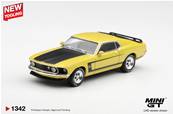 FORD Mustang Boss 302 Bright Yellow 1969 1/64