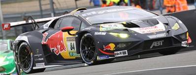 LAMBORGHINI Huracan GT3 EVO2 N°84 Red Bull Team ABT 24H Nürburgring 2026 L. Engstler - M. Bortolotti - P. Niederhauser (300ex.) 1/18