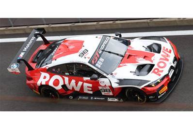 BMW M4 GT3 EVO N°98 Rowe Racing 9ème 24H Spa 2026 A. Farfus - J. Dennis - R. Marciello 1/64