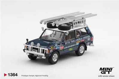 LAND ROVER Range Rover British Trans-Americas Expedition 1971 1/64
