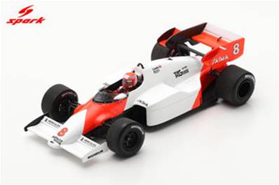 MCLAREN MP4-2 N°8 Vainqueur GP Grande Bretagne 1984 Niki Lauda