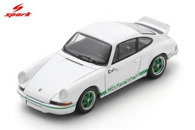 PORSCHE 911 2.7 RS (Blanche avec bande verte)
