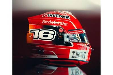 CASQUE Ferrari Scuderia HP GP Italie 2026 -Charles Leclerc 1/5