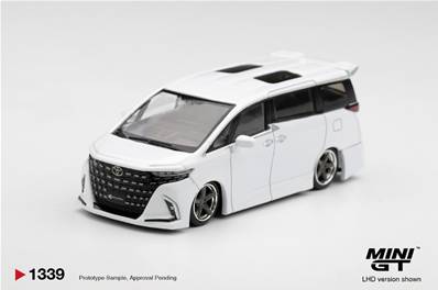 TOYOTA Alphard 40 Kuhl White 2025 1/64