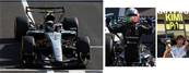 MERCEDES-AMG W17 N°12 Mercedes-AMG Petronas F1 Team Vainqueur GP Italie 2026 Kimi Antonelli avec figurine et pit board