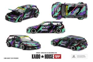 HONDA Civic (EF) Kaido Works HKS 1987 1/64