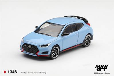 HYUNDAI Veloster N Performance Blue 1/64
