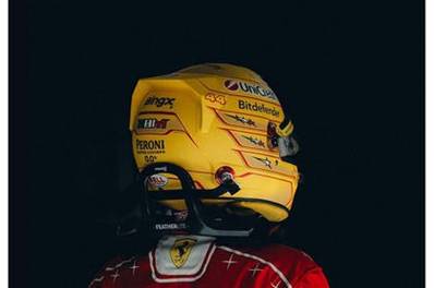 CASQUE Ferrari Scuderia HP GP Italie 2026 -Lewis Hamilton 1/5