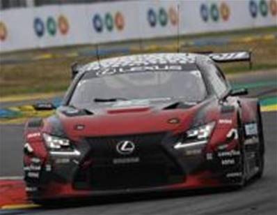 LEXUS RC F LMGT3 N°87 AKKODIS ASP TEAM 24H Le Mans 2025 P. Umbrarescu - J. Lopez - C. Schmid