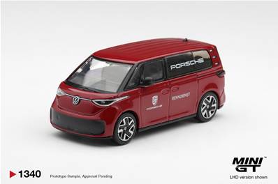 VOLKSWAGEN ID.Buzz Porsche Renndienst Red 2022 1/64