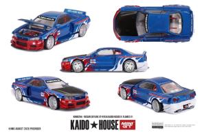 NISSAN Skyline GT-R (R34) Kaido House Flames V1 1999 1/64