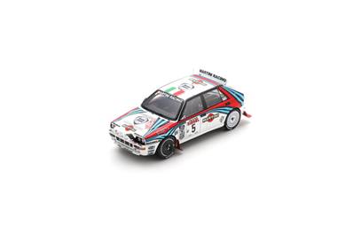 LANCIA Delta HF Integrale EVO N°5 Vainqueur Rallye Sanremo 1992 A. Aghini - S. Farnocchia