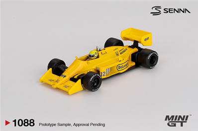 LOTUS 99T N°12 Vainqueur GP Monaco 1987 Ayrton Senna 1/64