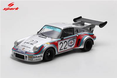 PORSCHE RSR Carrera Turbo N°22 2ème 24H Le Mans 1974 G. van Lennep - H. Müller 1/8