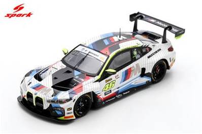 BMW M4 GT3 N°46 Team WRT 2ème 12H Bathurst 2025 V. Rossi - C. Weerts - R. Marciello 1/64