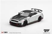 NISSAN GT-R R35 Nismo Silver Metallic 2024 1/64