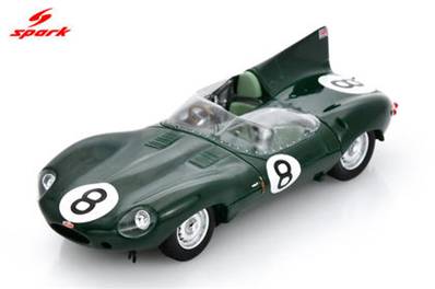 JAGUAR D-Type N°8 24H Le Mans 1958 D. Hamilton – I. Bueb
