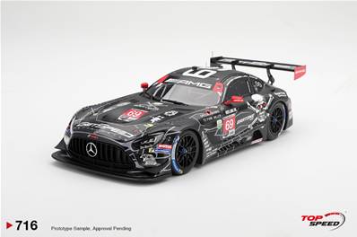 MERCEDES-BENZ AMG GT3 N°69 Getspeed 24H Daytona 2026 A. Bartone - M. Götz - J. Gounon - F. Schiller 1/18