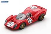 FERRARI 330 P4 N°21 2ème 24H Le Mans 1967 L. Scarfiotti - M. Parkes